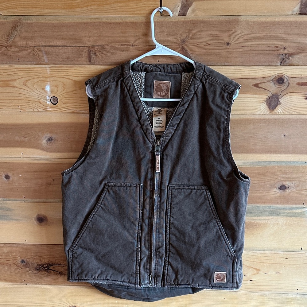 Women's Dark Brown Vest